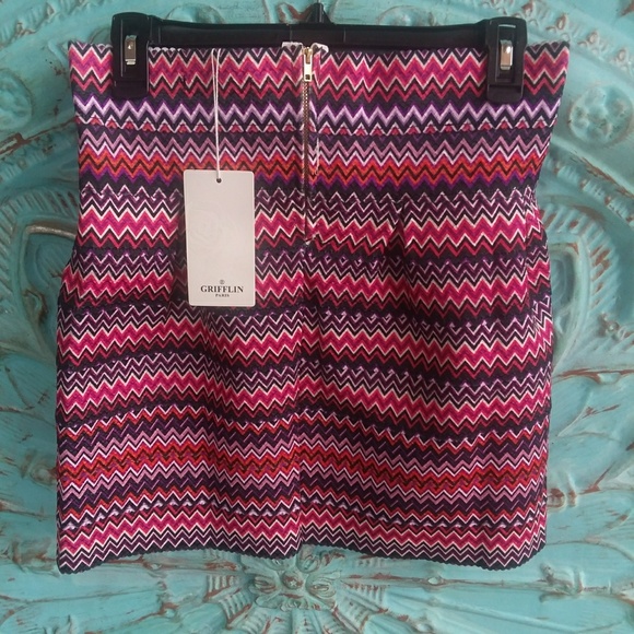 🆕️NWT GRIFFLIN Paris Skirt - Picture 2 of 8